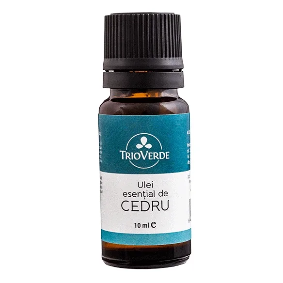 Uleiul esential de cedru, 10 ml, Trio Verde — preț și oferte