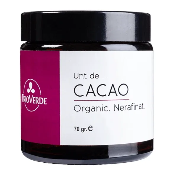 Unt de Cacao, 70 g, Trio Verde — preț și oferte