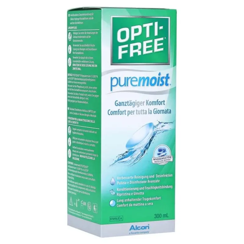 Desin multifuncțional Opti-free Puremoist 300 ml — preț și oferte