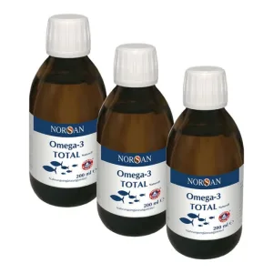 Norsan Omega-3 Total Natural lichid 3X200 ml