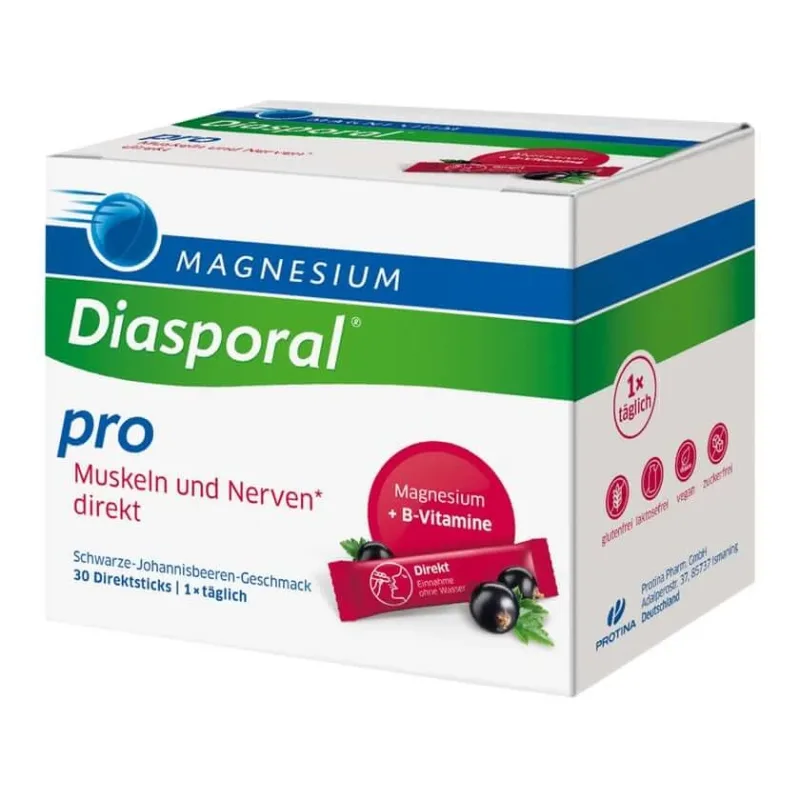 Magneziu Diasporal® pro mușchi și nervi direct 30 St — preț și oferte