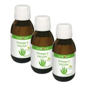 Norsan Omega-3 Vegan lichid 3X100 ml