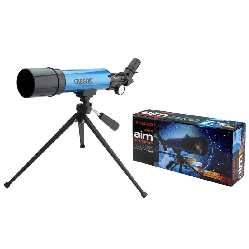 Telesco p Refractor 50mm cu Zoom 20–80x și Trepied de Masă — preț și oferte
