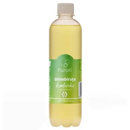 Kombucha cu aroma de ghimbir Ghimbiruta, 500 ml, Furori — preț și oferte