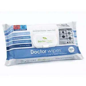 Servetele umede pentru hota si aragaz, 100 bucati, Doctor Wipes