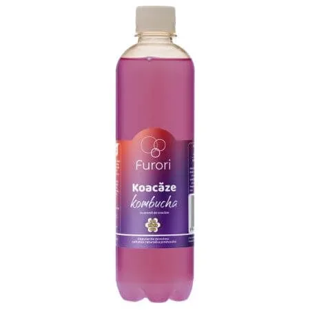 Kombucha cu aroma de coacaze Koacaze, 500 ml, Furori — preț și oferte