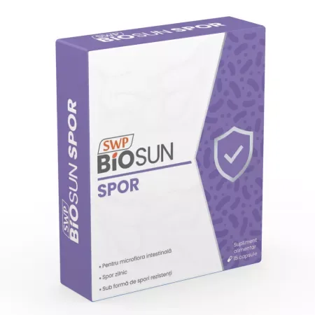 Biosun Spor, Sun Wave Pharma | 15 capsule — preț și oferte