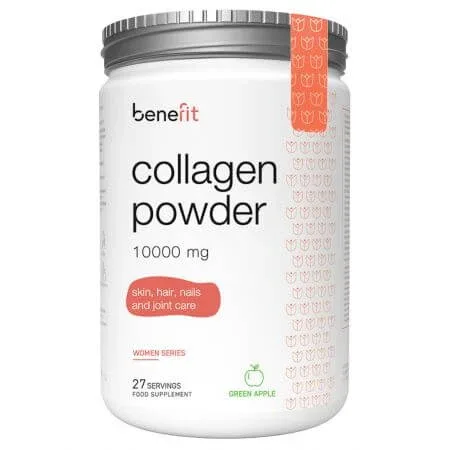 Pudra de colagen pentru femei Women Series, 10000 mg, 600 g, Benefit Nutritio — preț și oferte