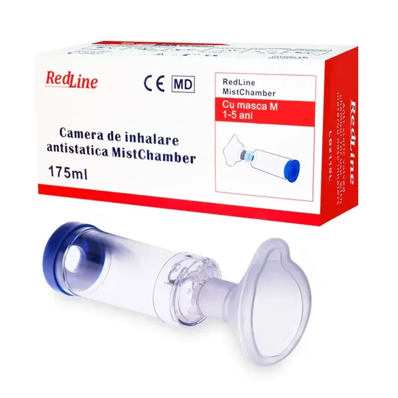 Camera de inhalare antistatica pentru copii 1-5 ani MistChamber, RedLine — preț și oferte