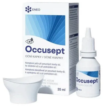 Occusept picaturi pentru ochi, 20 ml, Eneo — preț și oferte