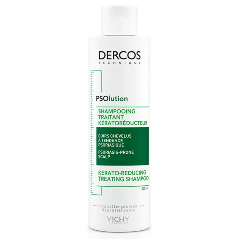 Vichy Dercos PSOlution Kerato-Reducing Treating Shampoo Păr normal/gras 200ml — preț și oferte