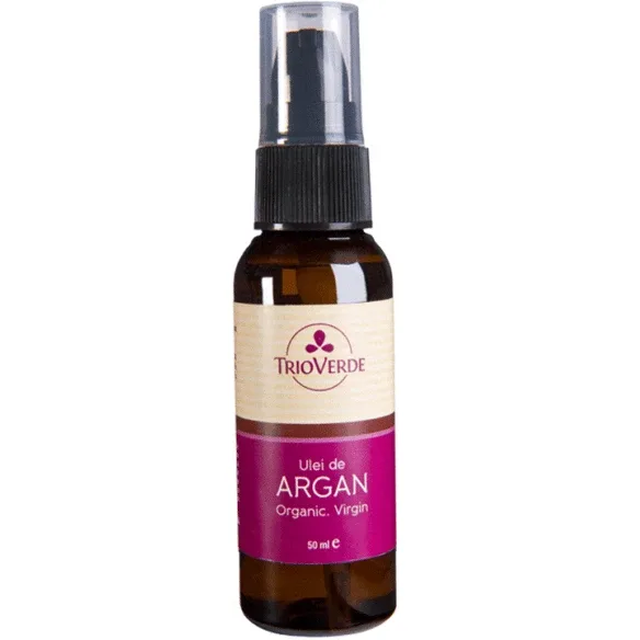 Ulei de Argan Virgin spray, 50 ml, Trio Verde — preț și oferte