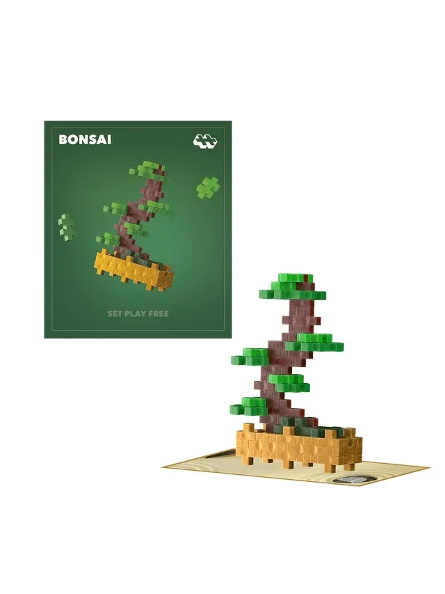 Set constructie Plus-Plus, PLANTE - Bonsai verde — preț și oferte