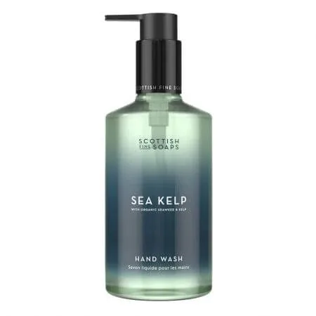 Sapun lichid pentru maine cu iarba de mare si alge marine Sea Kelp, 300 ml, Scottish Fine Soaps — preț și oferte
