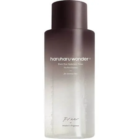 Toner de fata hidratant pentru pielea sensibila fara alcool Black Rice Hyaluronic, 300 ml, Haruharu Wonder — preț și oferte