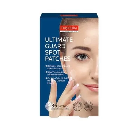 Plasturi anti-acnee Ultimate Guard, 36 bucati, Purederm — preț și oferte