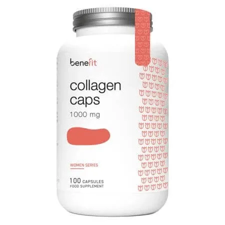 Colagen pentru femei Women Series, 100 capsule, Benefit Nutrition — preț și oferte