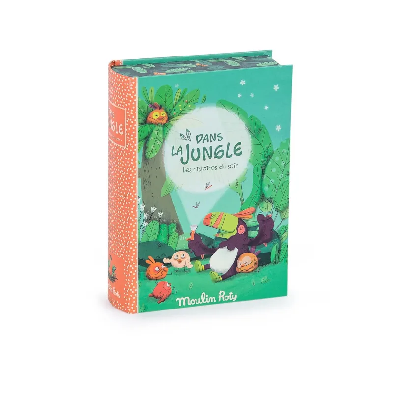 Cutie cu lanterna de proiectat povesti In jungla, Moulin Roty — preț și oferte