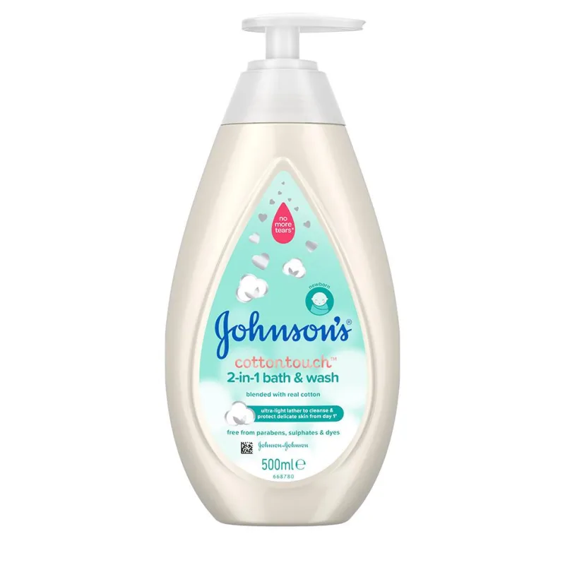 BJ LOTIUNE SPALARE COTTON TOUCH 500ML Johnson's — preț și oferte