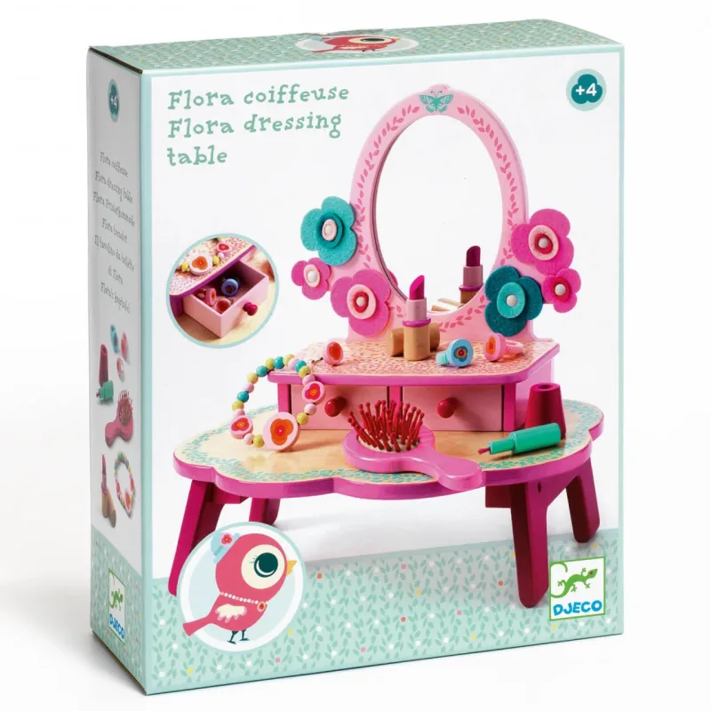 Masuta de toaleta Djeco, Flora — preț și oferte