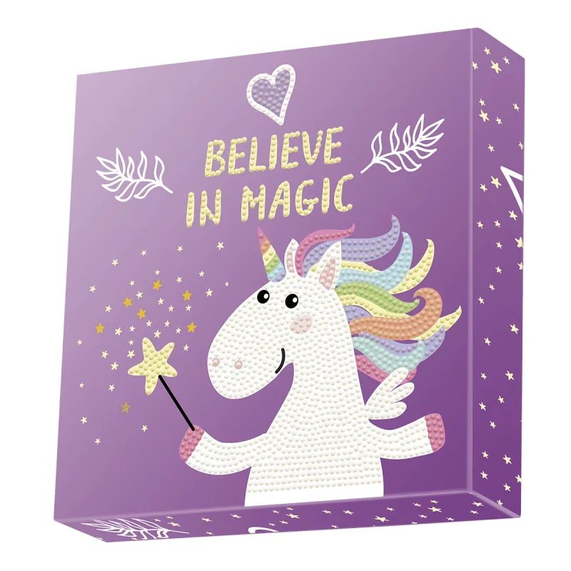 Set creativ tablou Believe in Magic, pictura cu diamante — preț și oferte