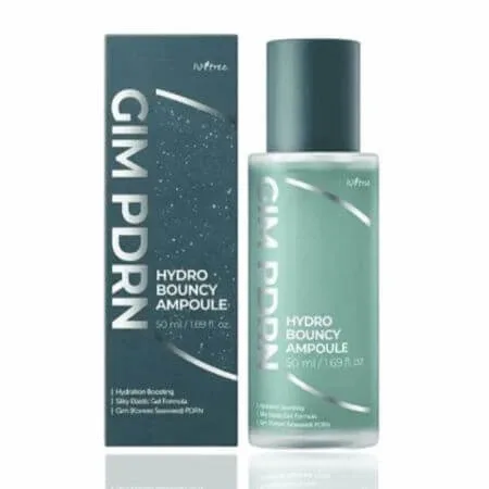 Serum tip fiola cu PDRN din alge, Gim PDRN Hydro Bouncy Ampoule, 50 ml, Isntree — preț și oferte