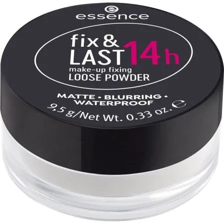Pudra pentru fixare machiaj Fix & Last 14h, 9.5 g, Essence — preț și oferte
