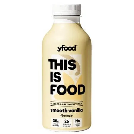 Bautura imbogatita cu vitamine si minerale, cu aroma de vanilie This is Food, 500 ml, Yfood — preț și oferte