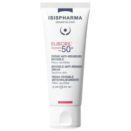 Crema anti-roseata cu factor de protectie SPF 50+ Ruboril expert, 40 ml, Isis Pharma — preț și oferte