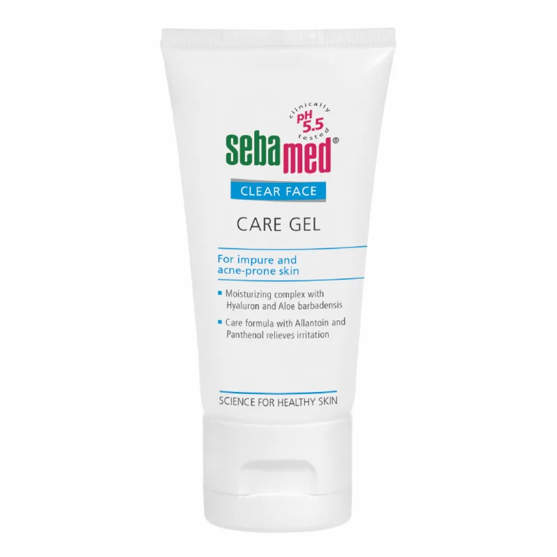 Gel dermatologic antiacneic pentru ingrijirea tenului Clear Face, 50 ml, Sebamed — preț și oferte