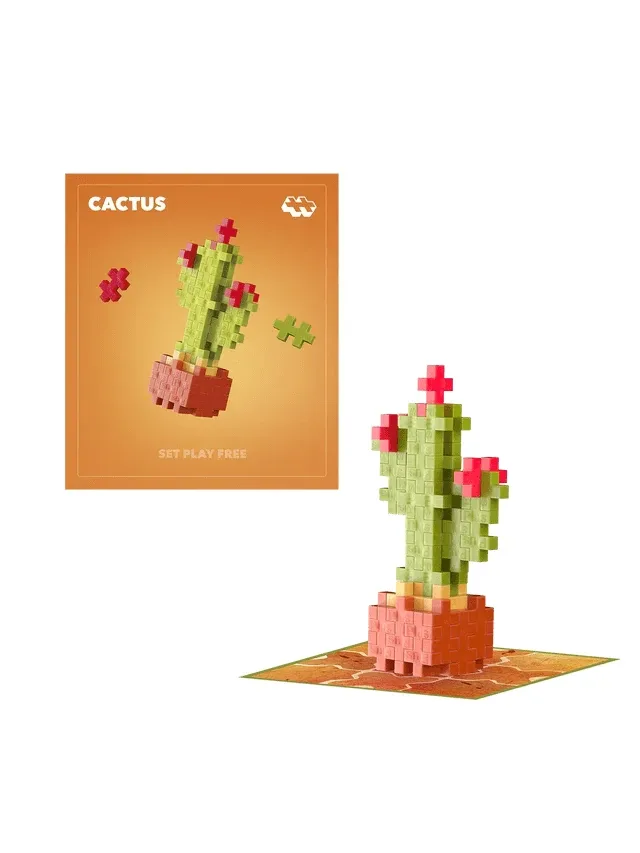 Set constructie Plus-Plus, PLANTE - Cactus — preț și oferte