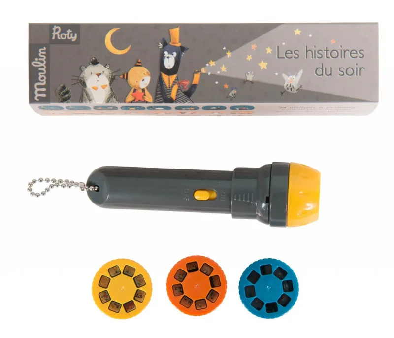 Lanterna cu povesti Pisicile Moustaches, Moulin Roty — preț și oferte