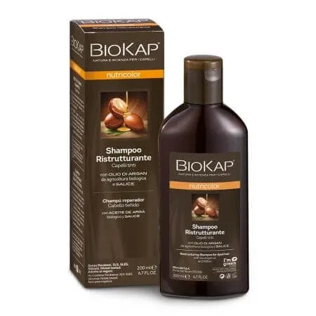 Sampon reparator pentru par vopsit Nutricolor, 200 ml, Biokap — preț și oferte