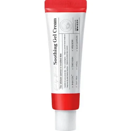 Crema tip gel pentru calmarea si reducerea eruptiilor acneice Goodbye Blemish, 55 ml, Mizon — preț și oferte