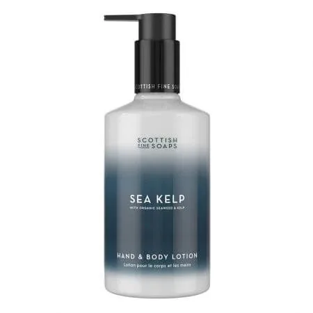 Lotiune pentru maini si corp cu iarba de mare si alge marine Sea Kelp, 300 ml, Scottish Fine Soaps — preț și oferte
