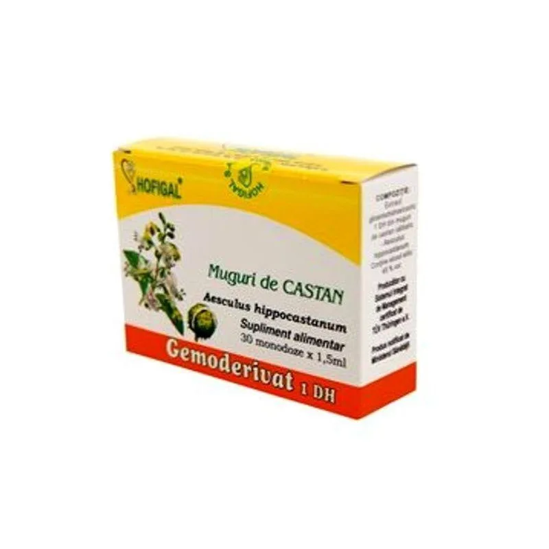 Muguri de Castan Salbatic, 30 monodoze, Hofigal — preț și oferte