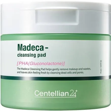 Dischete pentru curatare blanda, Madeca PHA Cleansing Pad, 60 bucati, Centellian 24 — preț și oferte