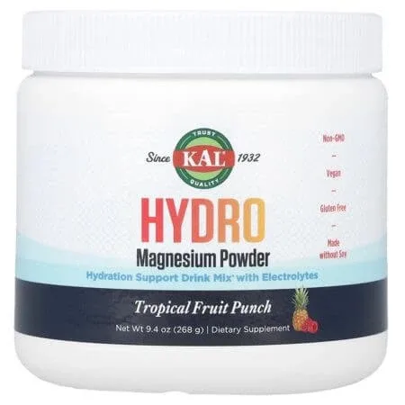 Magneziu pudra Hydro Magnesium Powder Solaray, 268 g, Secom — preț și oferte