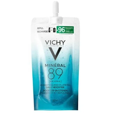 Refill Gel Booster zilnic cu efect de hidratare si reumplere Mineral 89, 50 ml, Vichy — preț și oferte