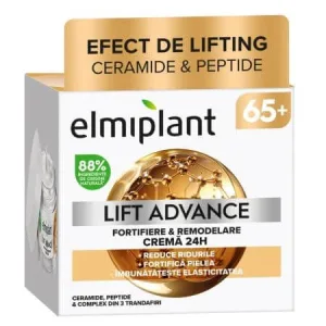 Crema pentru fata pentru varsta 65+ Lift Advance, 50 ml, Elmiplant