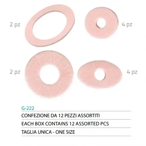 Protectie pentru bataturi G222 Mix, 12 bucati, Orione — preț și oferte