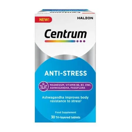 Centrum Antistres, 30 tablete, Haleon — preț și oferte