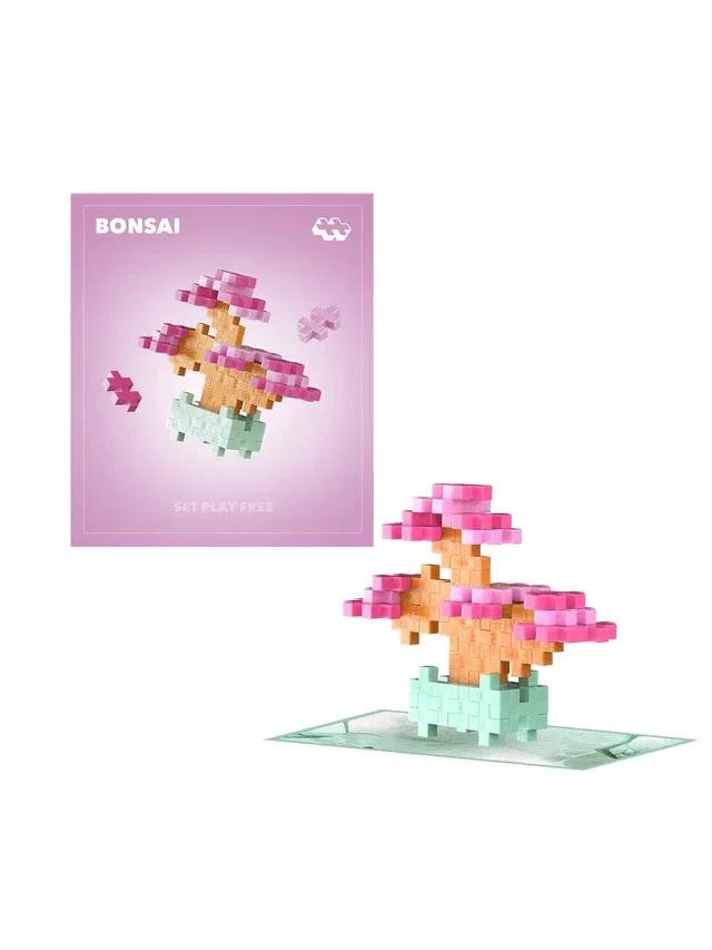 Set constructie Plus-Plus, PLANTE - Bonsai roz — preț și oferte