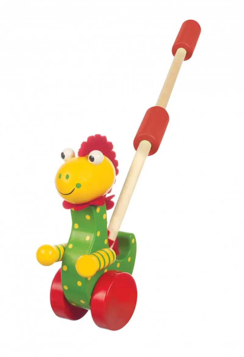 Jucarie de impins dinozaur, Orange Tree Toys — preț și oferte