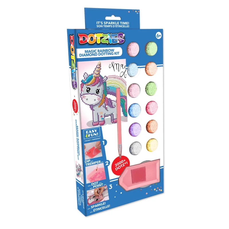 Set creativ pictura cu diamante - Unicorn Curcubeu — preț și oferte
