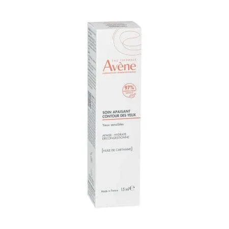 Crema calmanta pentru conturul ochilor, 15 ml, Avene — preț și oferte
