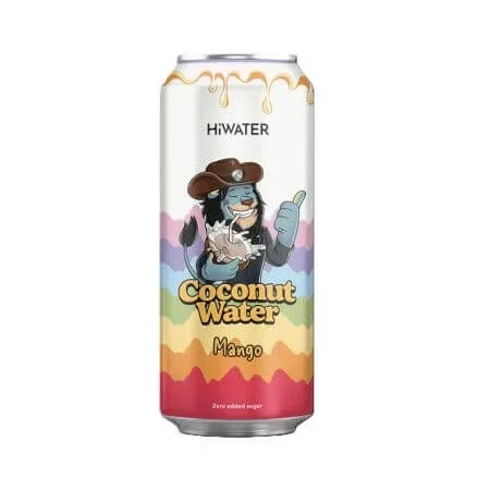Apa de cocos naturala cu suc natural de mango, 320 ml, Hiwater — preț și oferte