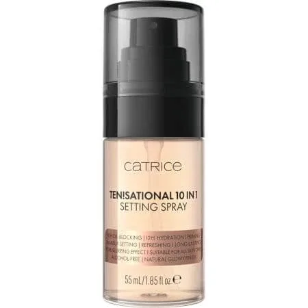 Spray pentru fixarea machiajului, Ten!sational 10 in 1 Setting Spray, 55ml, Catrice — preț și oferte