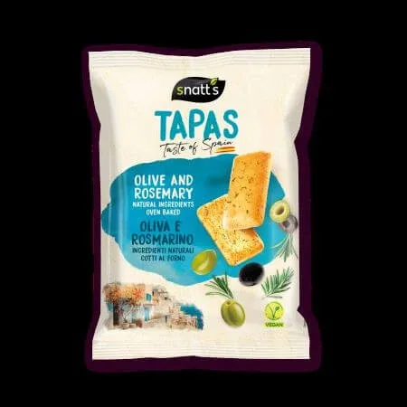 Snacks cu masline si rozmarin Tapas, 80 g, Grefusa — preț și oferte