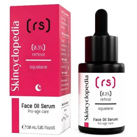 Ser anti-rid cu 0.3% retinol si squalane RS, 30 ml, Skincyclopedia — preț și oferte